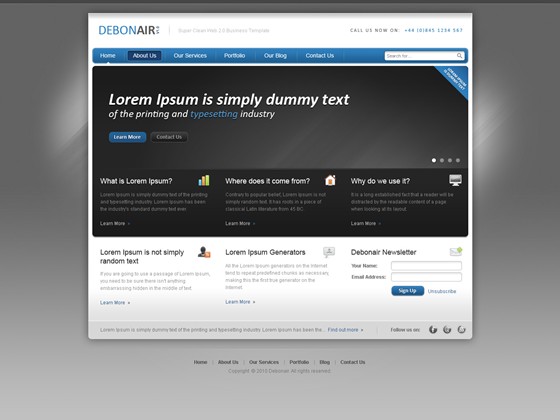 Web Designer: About Me